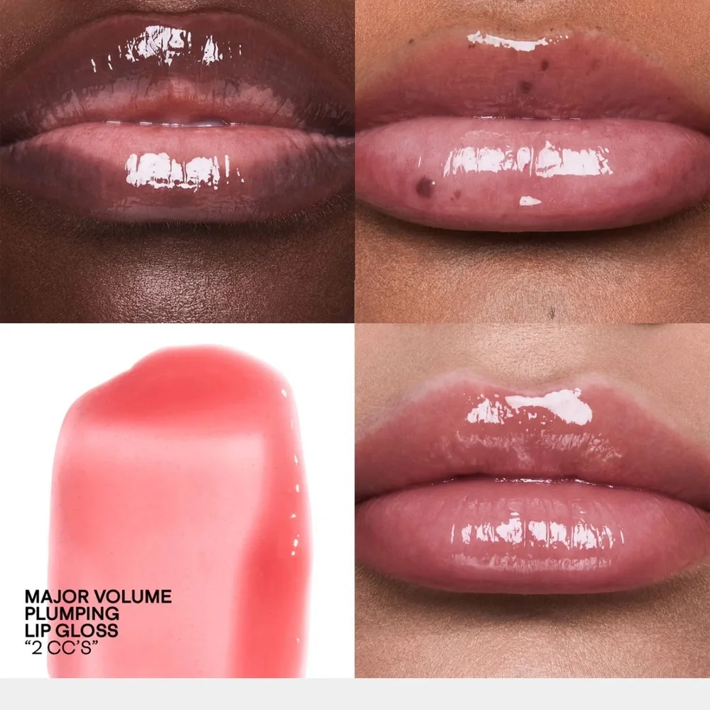Major Volume Plumping Lip Gloss - 2 CC's (Pink Sheer)